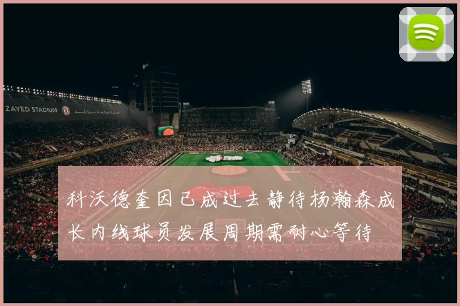 科沃德奎因已成过去静待杨瀚森成长内线球员发展周期需耐心等待